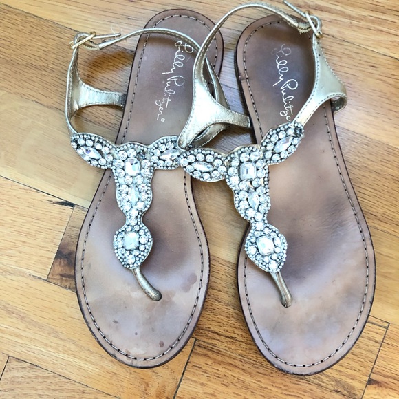 Lilly Pulitzer embellished sandal - Picture 2 of 6